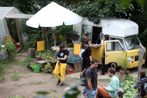 Das mobile Gartencafé