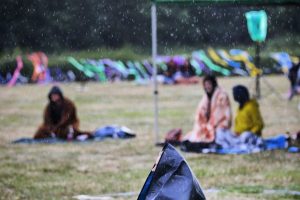 Regenwetter beim Hörspielsommer / Foto: Tino Pfundt