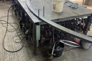 Foto 3: Bühnenbau Werkstatt